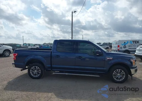 2018 Ford F-150 Lariat из США, поврежденный, VIN 1FTEW1C55JFD60512